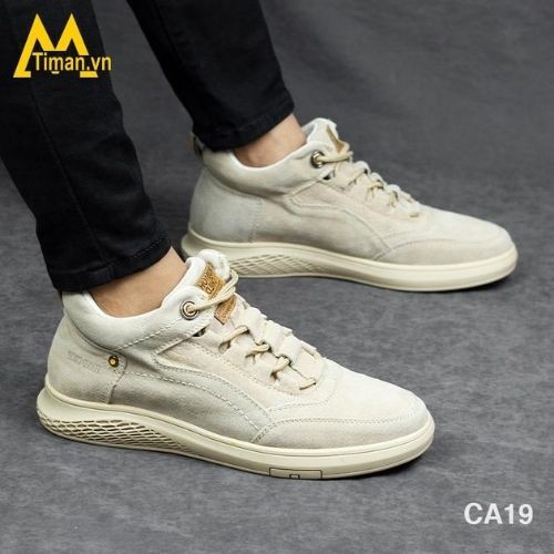 Giày thể thao sneaker nam TIMAN CA19 đế êm bền bĩ thoáng khí bảo hành 1 năm