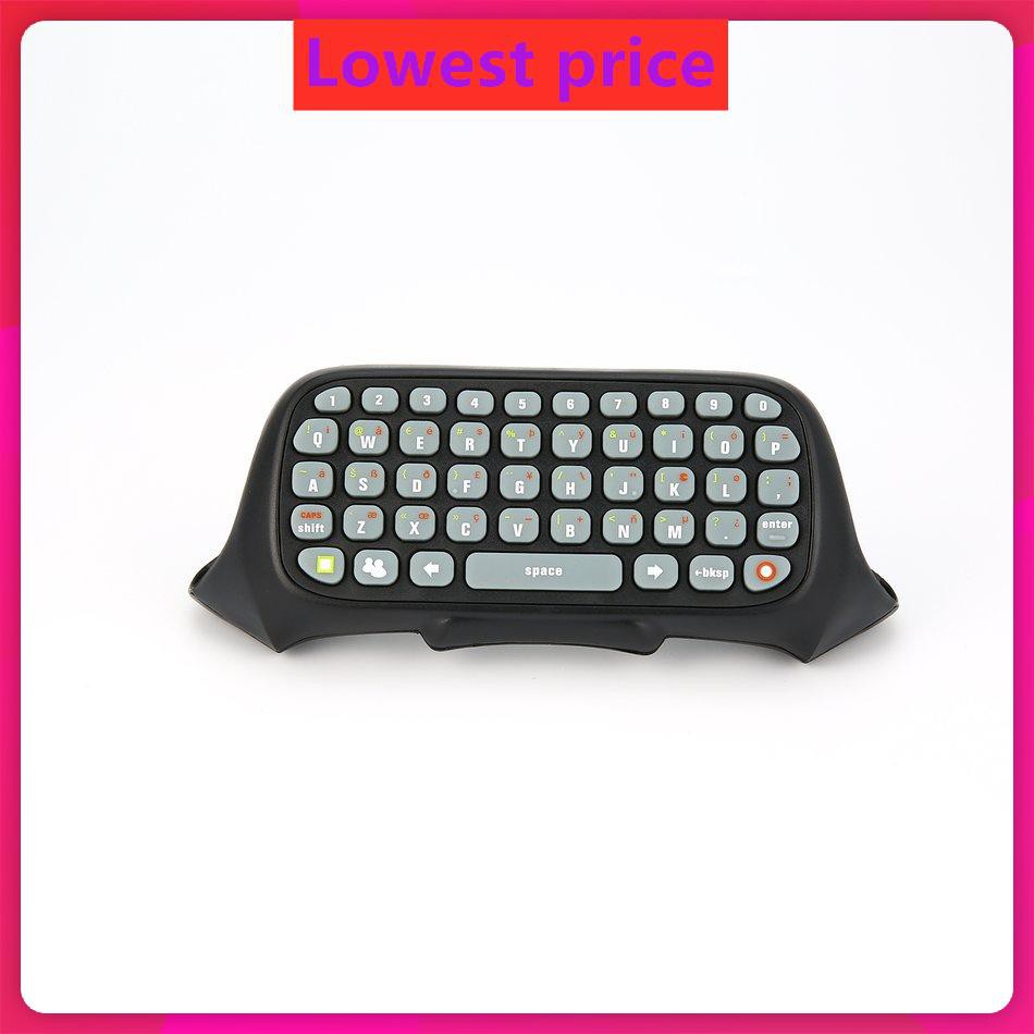 Wireless Controller Messenger Game Keyboard Keypad ChatPad For XBOX 360 Black