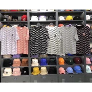 MLB Áo Thun Tay Ngắn Thời Trang Dành Cho Nam Và Nữ