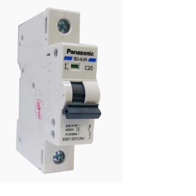 CB 1 Tép,APTOMAT 1Pha Panasonic,Cầu Dao Điện 1Pha 16A,20A,32A,40A