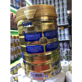 Sữa Sure Prevent gold 900g date 2027
