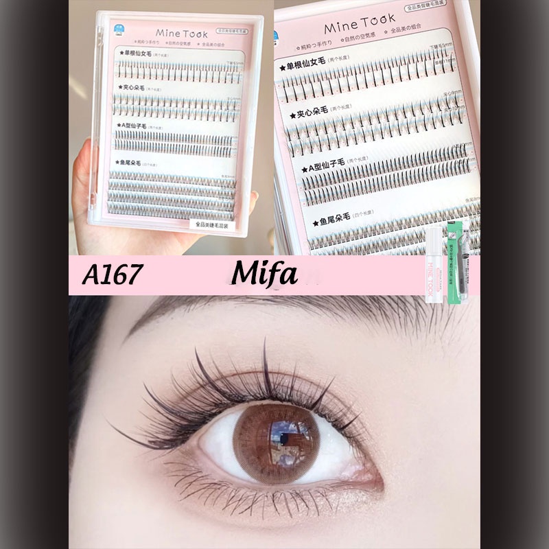 Mi giả Mine Took Vỏ Hồng Nắp Trong Chính Hãng Siêu Dễ Thương Hàng Nội Địa Trung