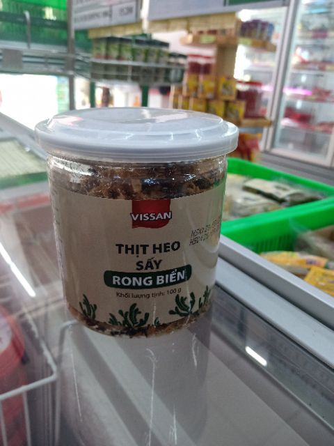 THỊT HEO SẤY RONG BIỂN VISSAN HŨ 100G/ 200G