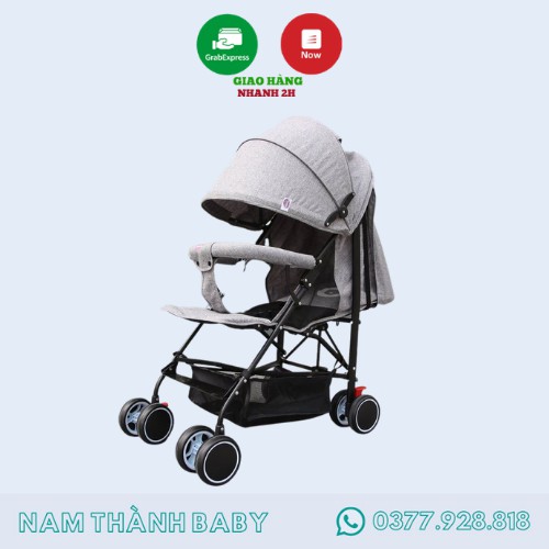[Mã 267FMCGSALE giảm 8% đơn 500K] FREESHIP !!! Xe đẩy du lịch siêu nhẹ gấp gọn Mastela màu xám MSTL605