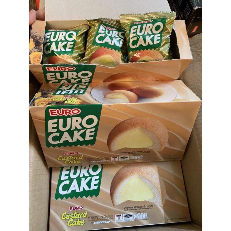 Bánh trứng Thái EURO CAKE  | Ăn vặt Hà Nội | TDessert15k