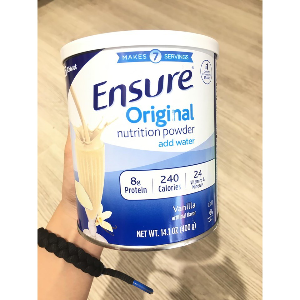 Sữa bột Ensure Vanila 400g - Mỹ