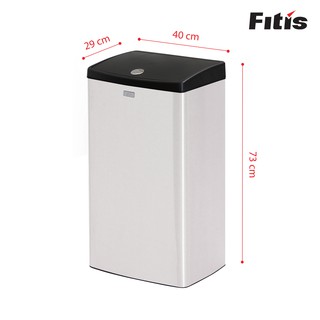 Thùng rác Fitis Mega Nhấn - 40L