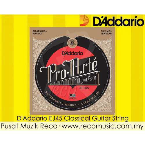 Cuộn dây đàn ghita cổ điển bằng nylon D'Addario EJ45 EJ46 Pro-Arté