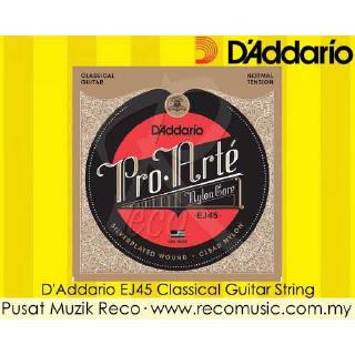 Cuộn dây đàn ghita cổ điển bằng nylon D'Addario EJ45 EJ46 Pro-Arté