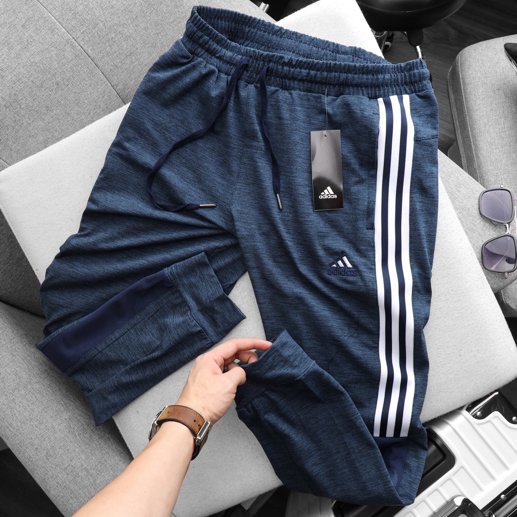 Quần jogger nam tập gym yoga quần thể thao ống suông cao cấp bigsize xuất khẩu QCTNA
