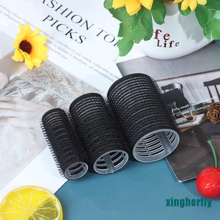 Lô uốn tóc màu đen nhiều kích thước xkkq