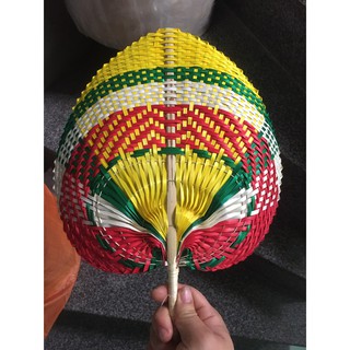 Quạt lá đề trang trí size 25cm