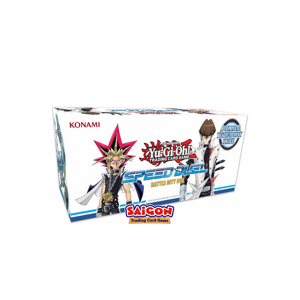 Hộp Bài Sưu Tập YugiOh! Speed Duel: Battle City Box - Chính Hãng Konami - Nhập Khẩu từ Anh