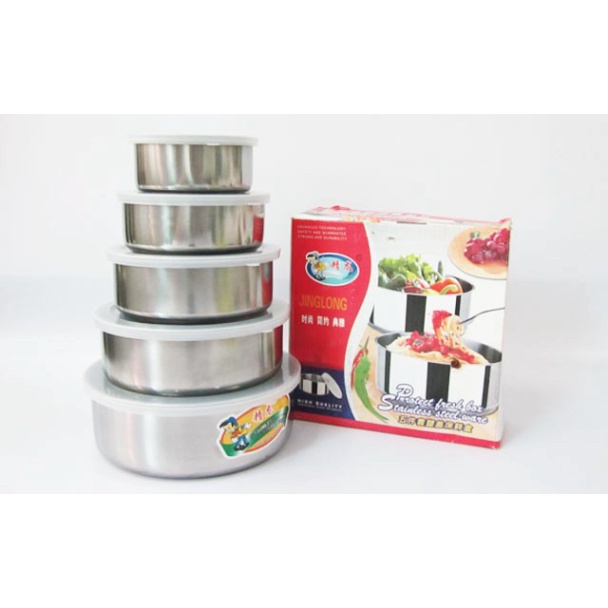 Bộ thố Inox 5 cái