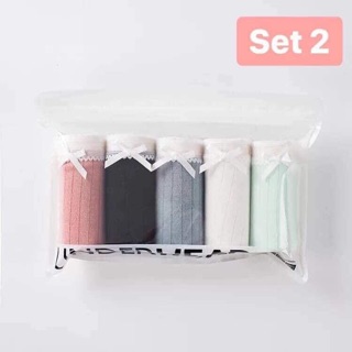 [ SIÊU HOT ]_ set 5 quần chip xuất Nhật