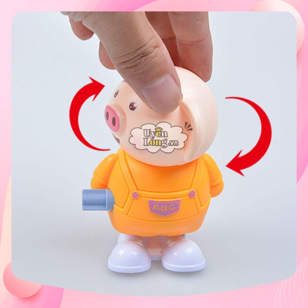 Heo Pig Vặn Cót Vui Chơi Cùng Bé Ăn Bột, Hàng Chất Lượng Cao