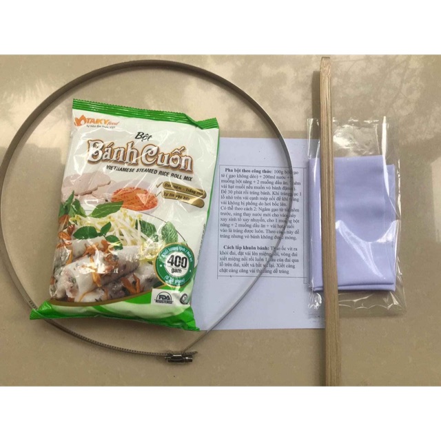 Set làm bánh cuốn