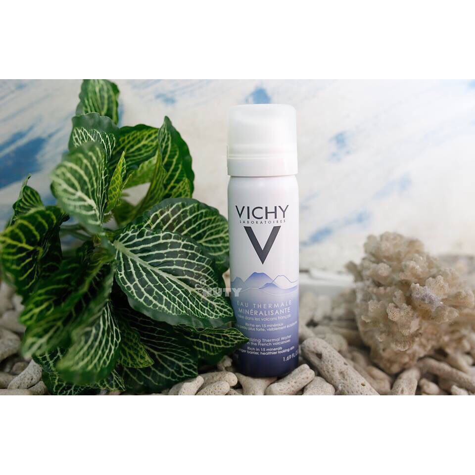 (CHÍNH HÃNG) VICHY Xịt khoáng dưỡng da Vichy Mineralizing Thermal Water 50ml