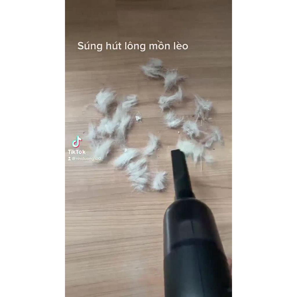 Máy Hút Lông Chó Mèo Cầm Tay Không Dây HELLO LEIBO