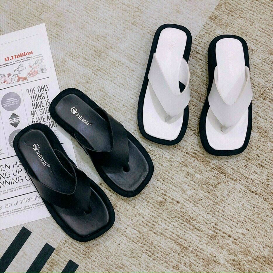 Dép kẹp đế bọc siêu xinh hàng cao cấp chất da đẹp mềm êm form ôm chân - Chị Chảnh Store