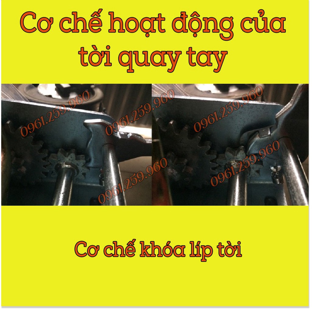 TỜI QUAY TAY 3000LBS TẢI TRỌNG 1362KG