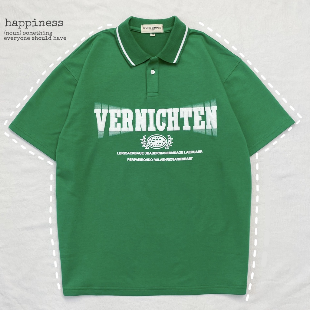 Áo POLO TEN Nam Nữ Cotton Phong Cách Ulzzang - Tuni Store