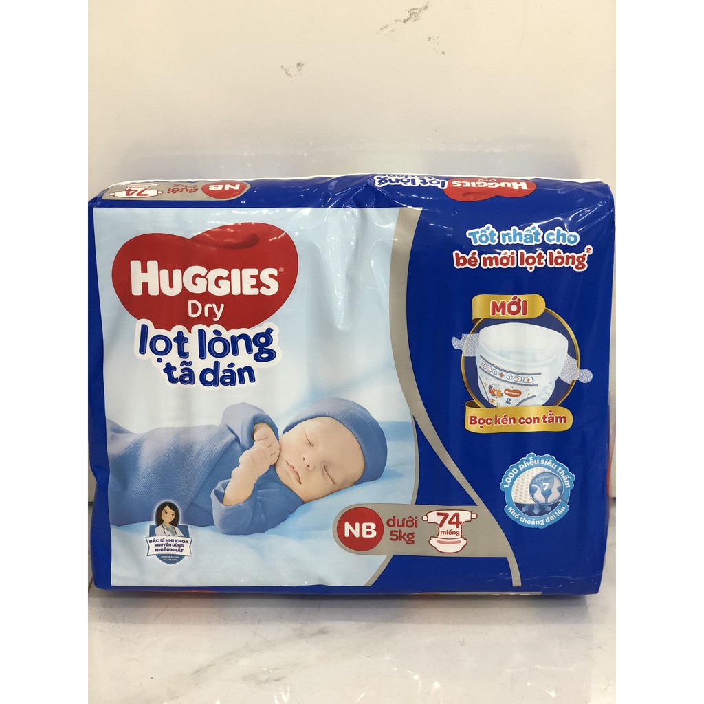 Tã dán Newborn 74 Huggies