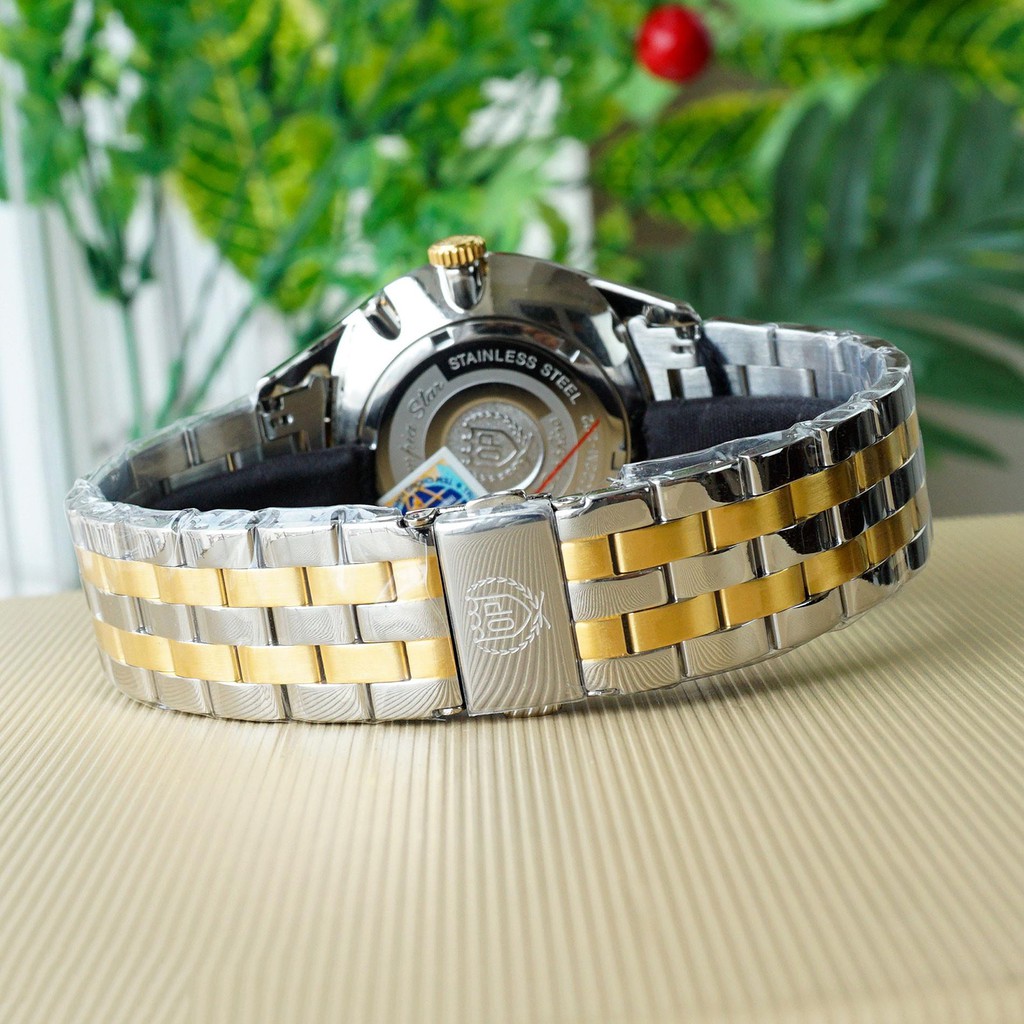 Đồng hồ nam dây kim loại Olympia Star OPA98022-86 OPA98022-86MSK trắng