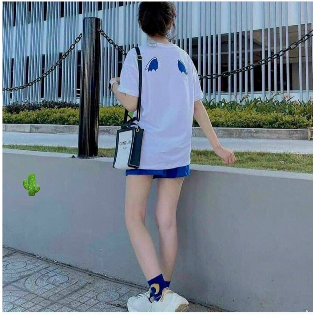 set bộ đùi nữ thun in khủng long xanh xinh pc