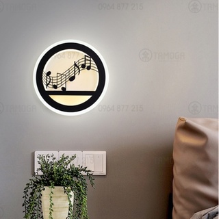 Đèn led gắn tường, đèn treo tường Cây dừa DGT 8003 cỡ 22cm