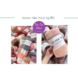 KHĂN TẮM HÀN QUỐC SIÊU MỊN (IB CHỌN MÀU)