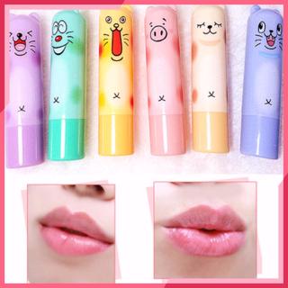 hỏi son dưỡng môi kiểu dáng động vật dễ thương