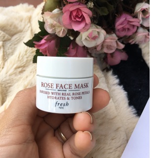 🥀MẶT NẠ HOA HỒNG FRESH ROSE FACE MASK MINISIZE