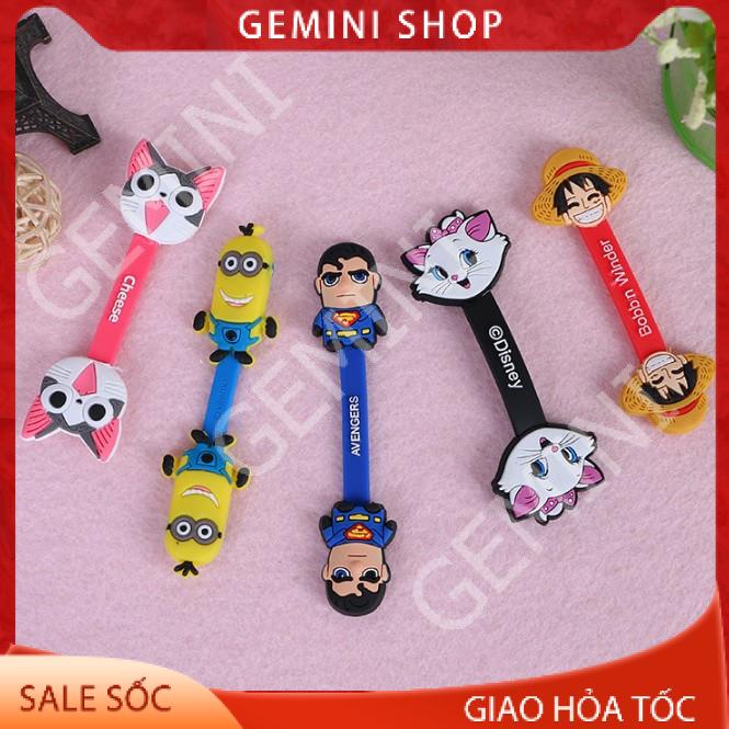 Băng quấn cáp sạc, tai nghe dễ thương ngẫu nhiên hình