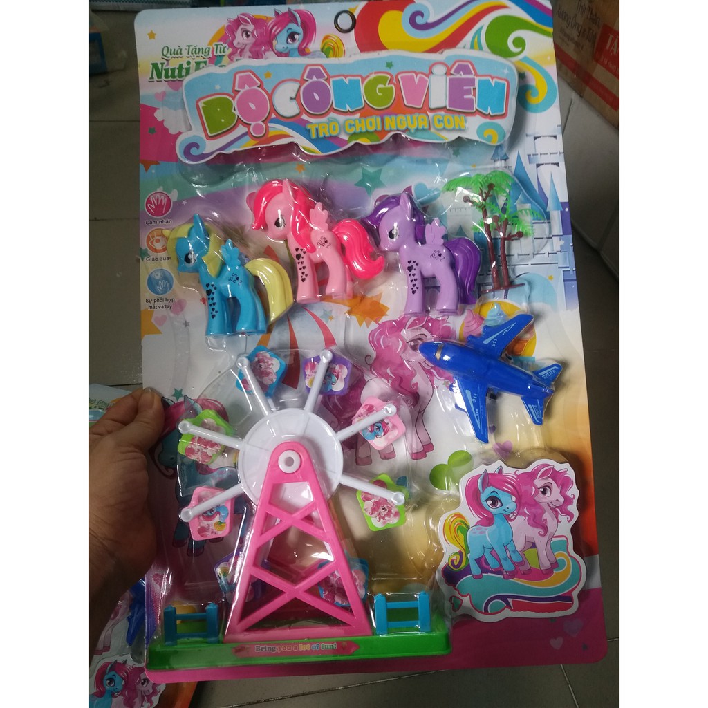 Bộ đồ chơi công viên ngựa Pony