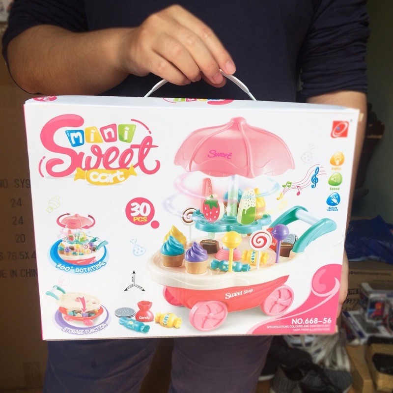 Xe kem có nhạc đèn