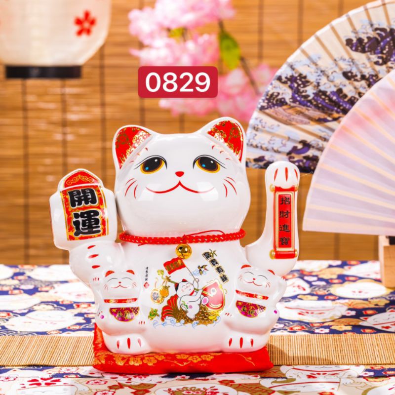 Mèo Thần Tài cao 20cm