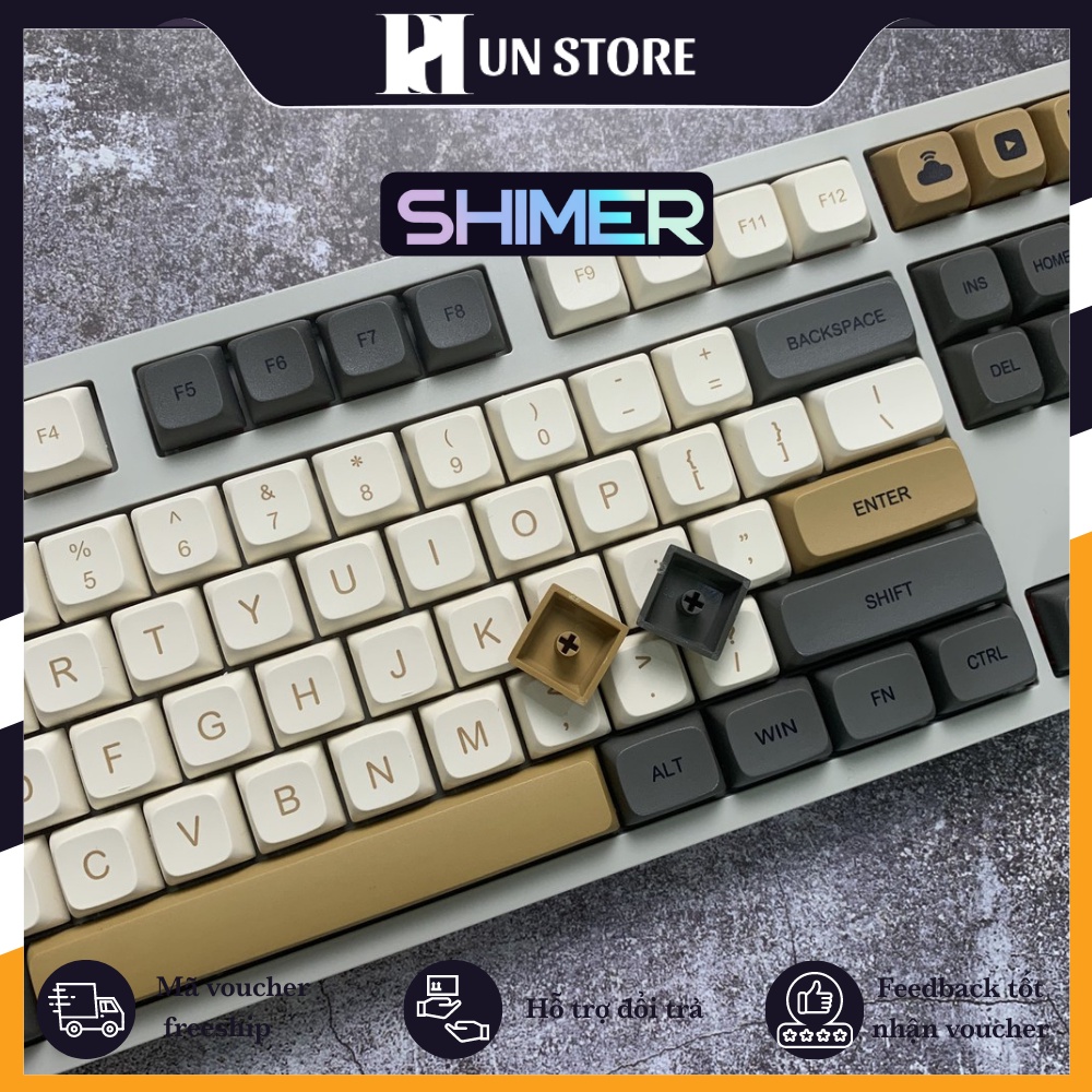 Keycap Shimer XDA 125 nút