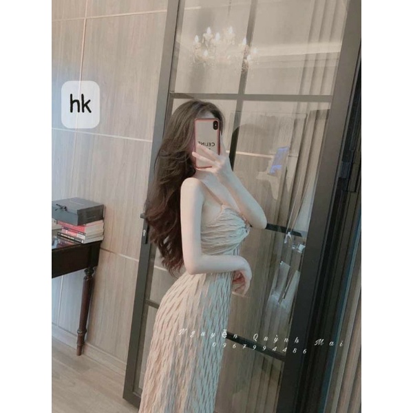 💢Váy 2s nhăn xoắn ngực🌸🌸