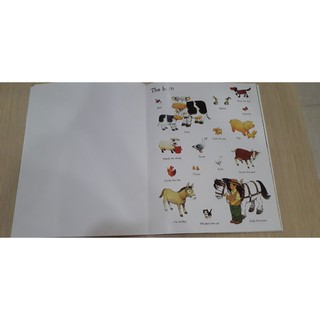 Bộ nhập - Usborne sticker book - Sticker book