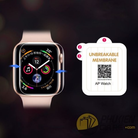 Tấm Dán PPF Full màn Apple Watch Size 38mm, 40mm, 42mm, 44mm