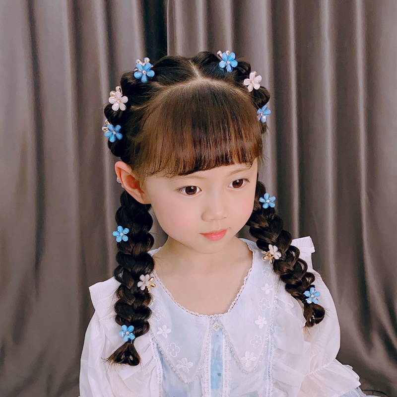 Kẹp Tóc Hoa Mini Thời Trang Mùa Hè Hàn Quốc Cho Nữ