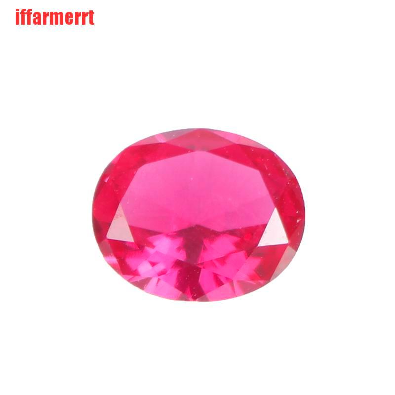 Đá Ruby Đỏ 10x12mm