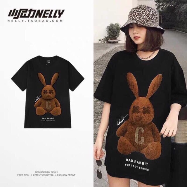 [Mã WASTUP giảm 10% tối đa 30K đơn 99K] Bad rabbit - Áo phông nelly (có sẵn) | BigBuy360 - bigbuy360.vn