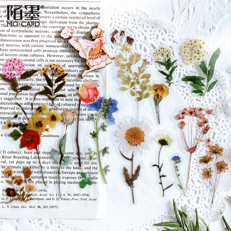 40pcs Decorative Stickers Scrapbooking Diy Tz836