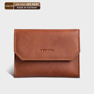 Ví mini TRITA RVN06, 6 ngăn, đựng vừa 3 thẻ card và tiền, phù hợp đi chơi, đi làm, da tổng hợp cao cấp , bảo hành 1 năm