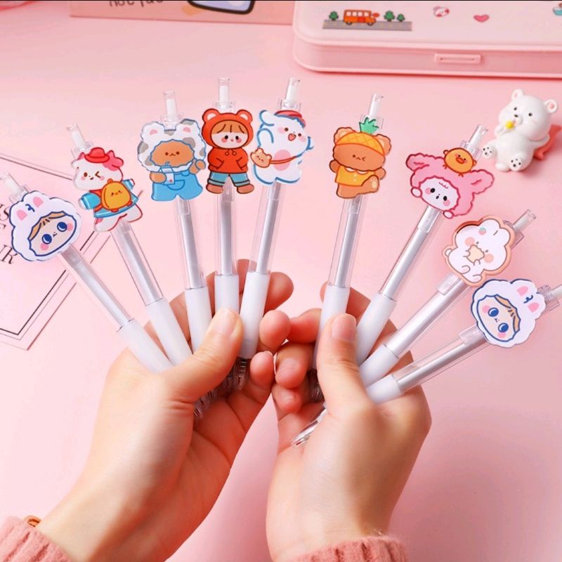 BÚT VIẾT 0,5MM NHIỀU MẪU