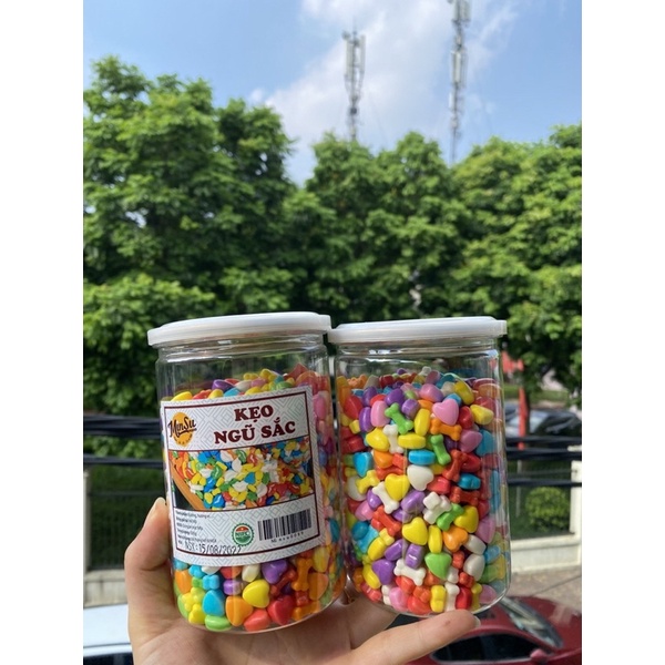 Kẹo Ngũ Sắc Hộp 500gram