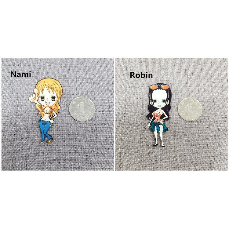 Nam châm dán tủ lạnh hình hoạt hình One Piece