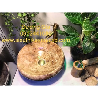 Lavabo đá Vân gỗ